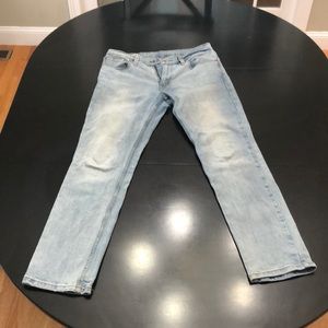 Levi's 511 faded blue jeans size:  32x32